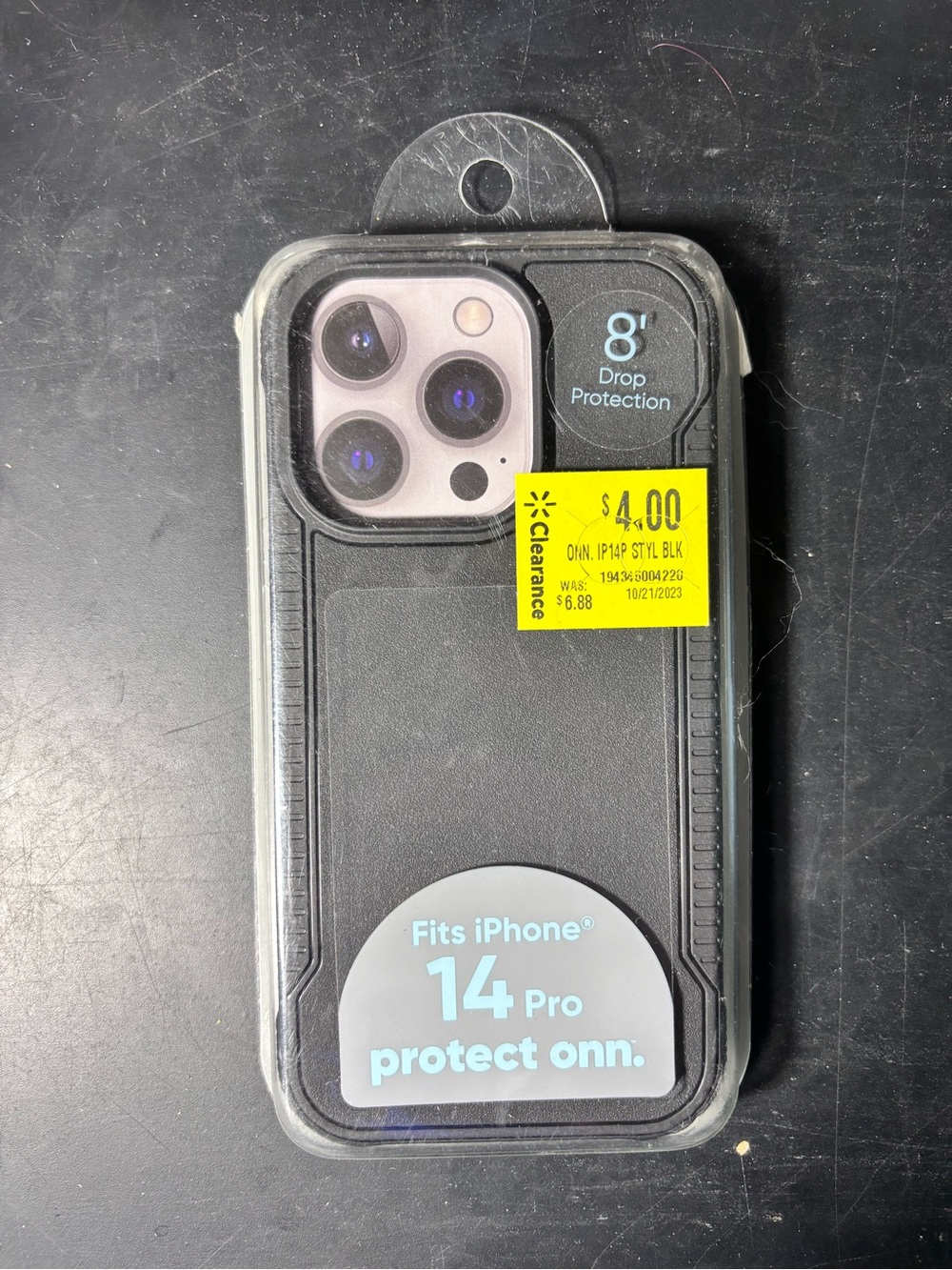On Running Black Protective Case for iPhone 14 Pro